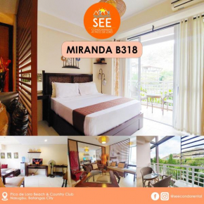 Miranda 318B at Pico de Loro Beach and Country Club by SEE Condominiums